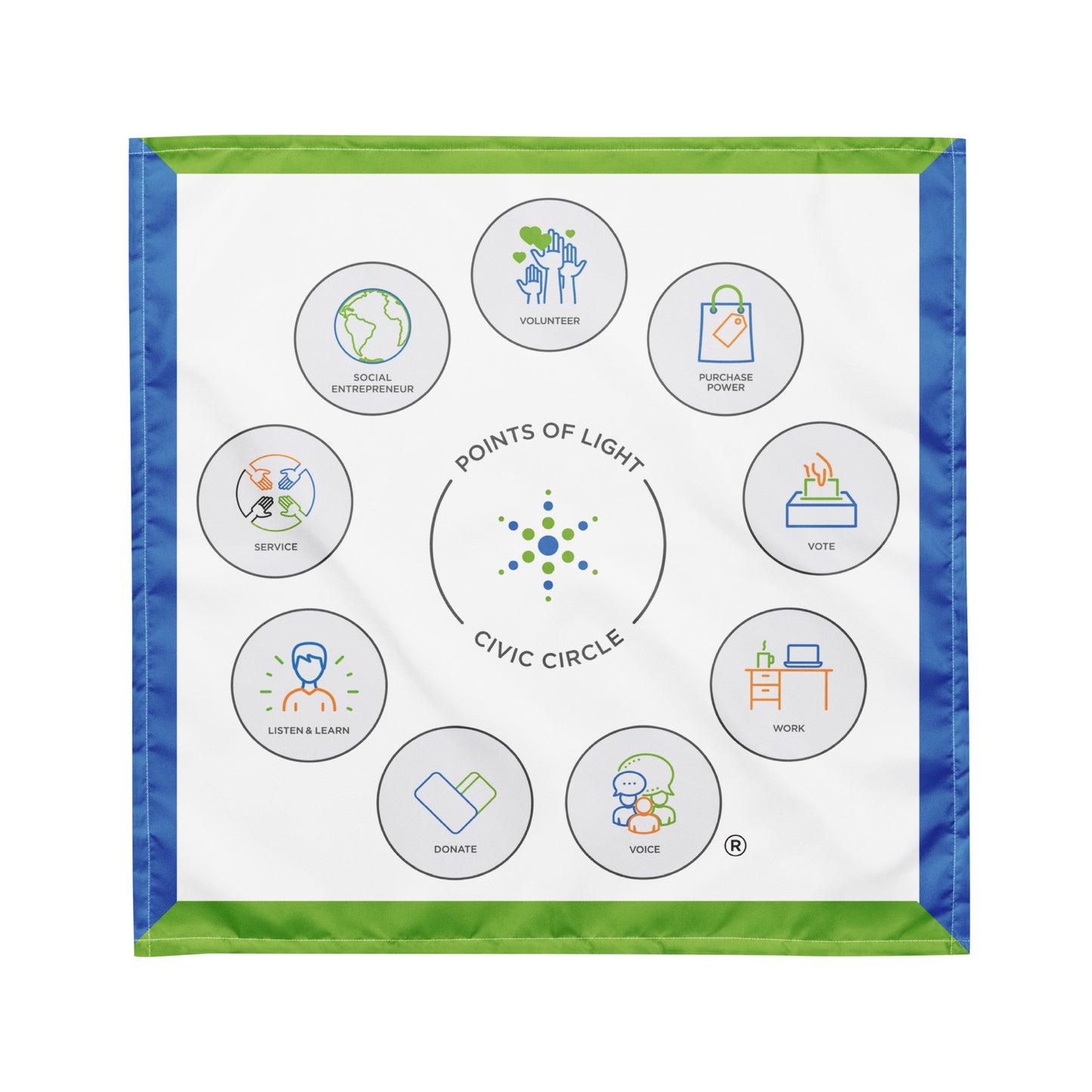 Civic Circle bandana