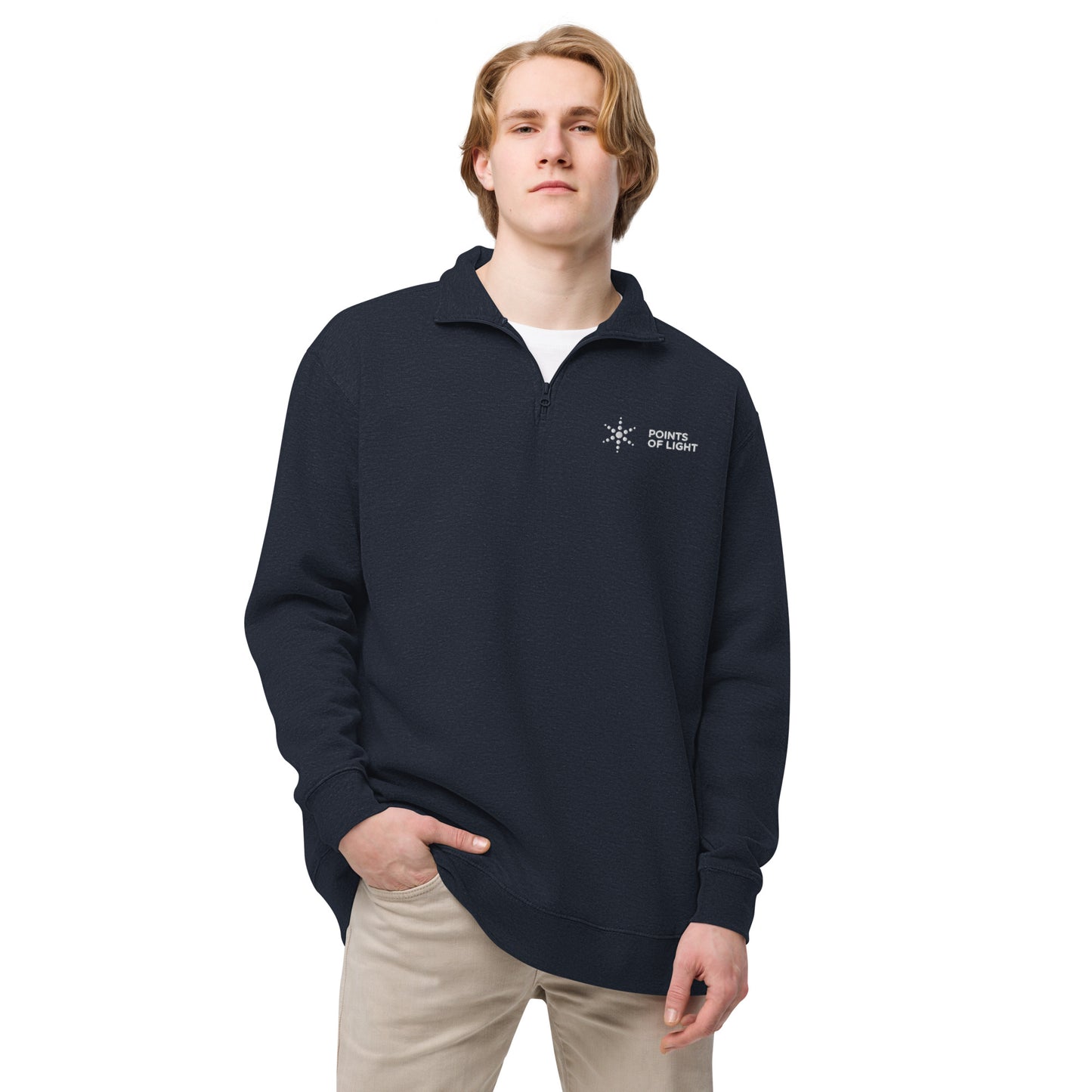 Points of Light Unisex fleece pullover