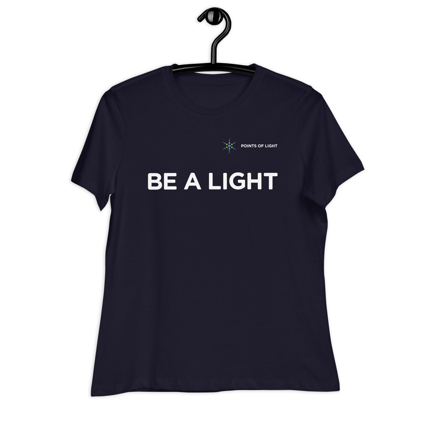 "Be A Light" Women's Relaxed T-Shirt