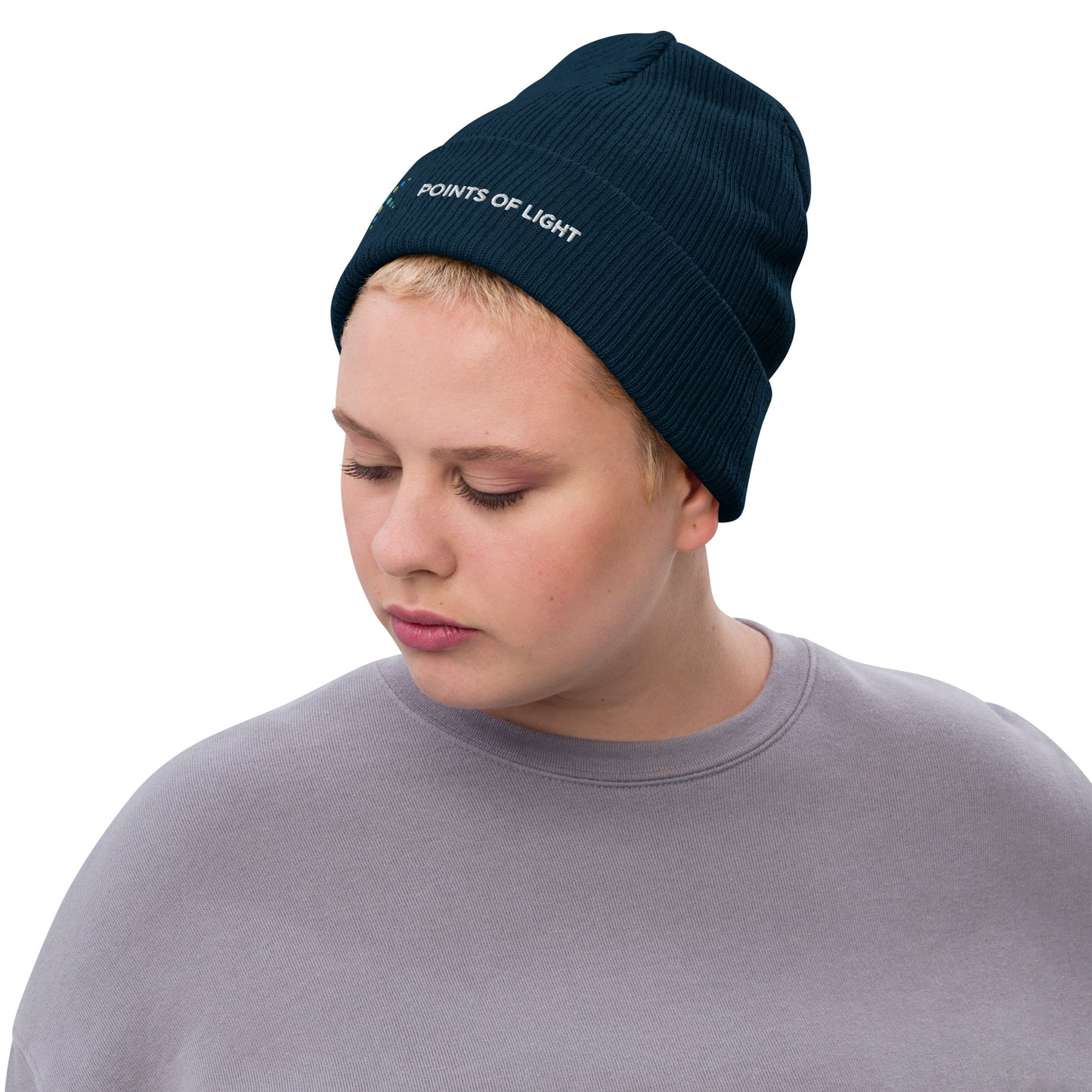 Points of Light knit beanie