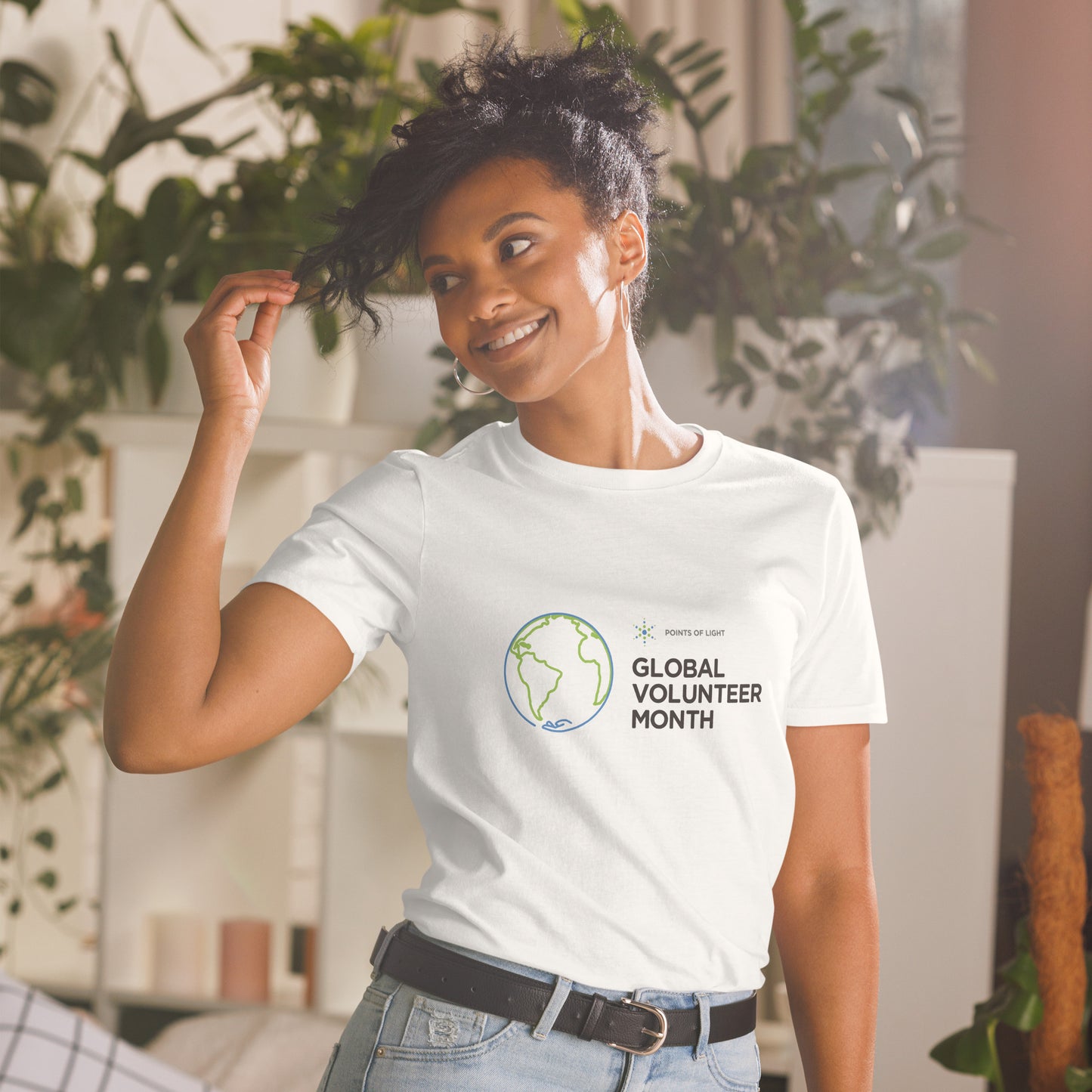 Global Volunteer Month Short-Sleeve Unisex T-Shirt