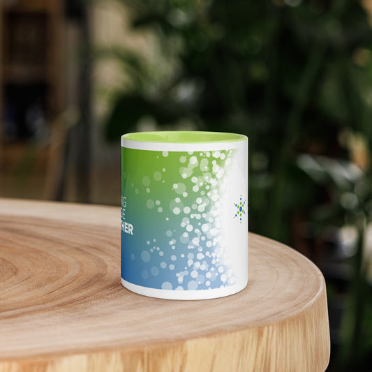 11 oz. 2024 Points of Light Conference Mug with Green Inside