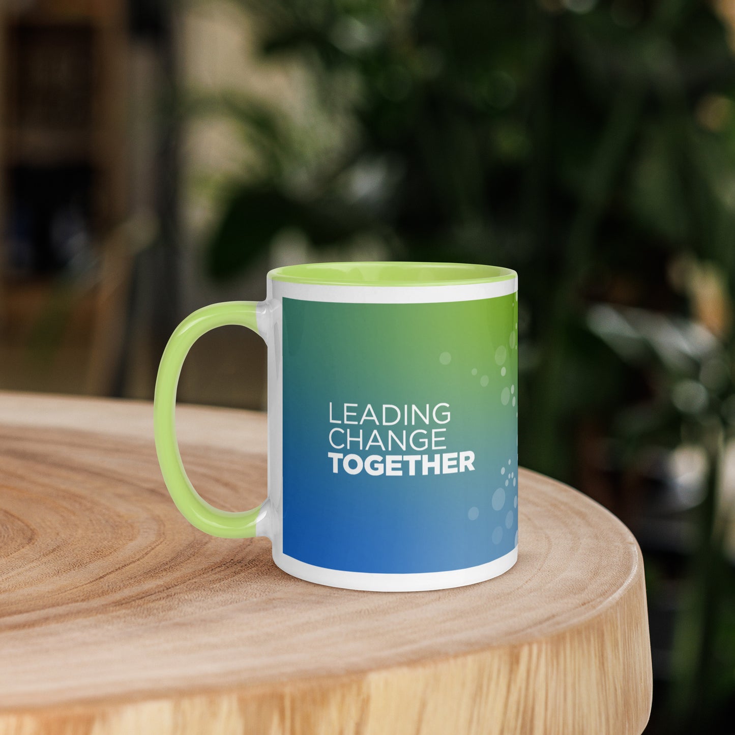 11 oz. 2024 Points of Light Conference Mug with Green Inside