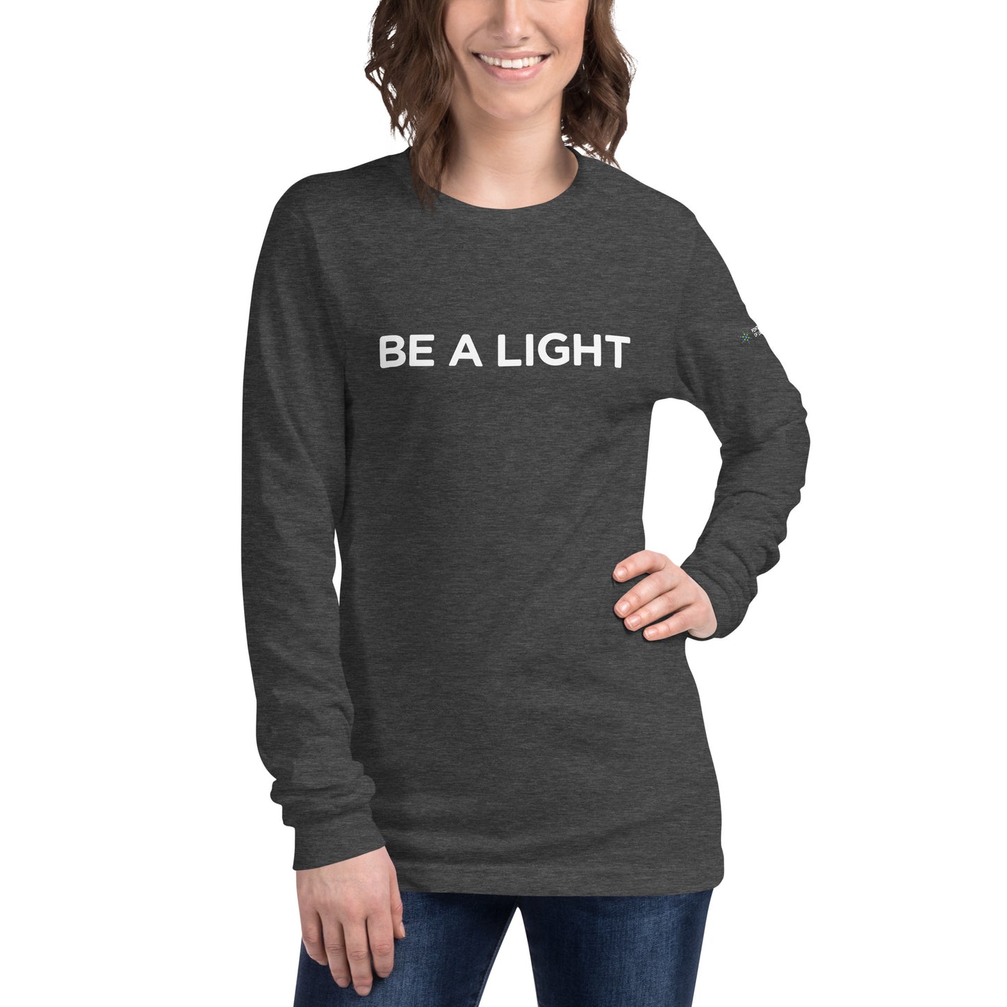 "Be A Light" Unisex Long Sleeve Tee